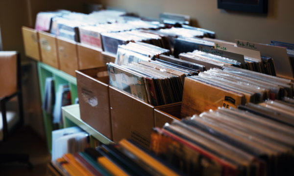 Shelf of Vinyls